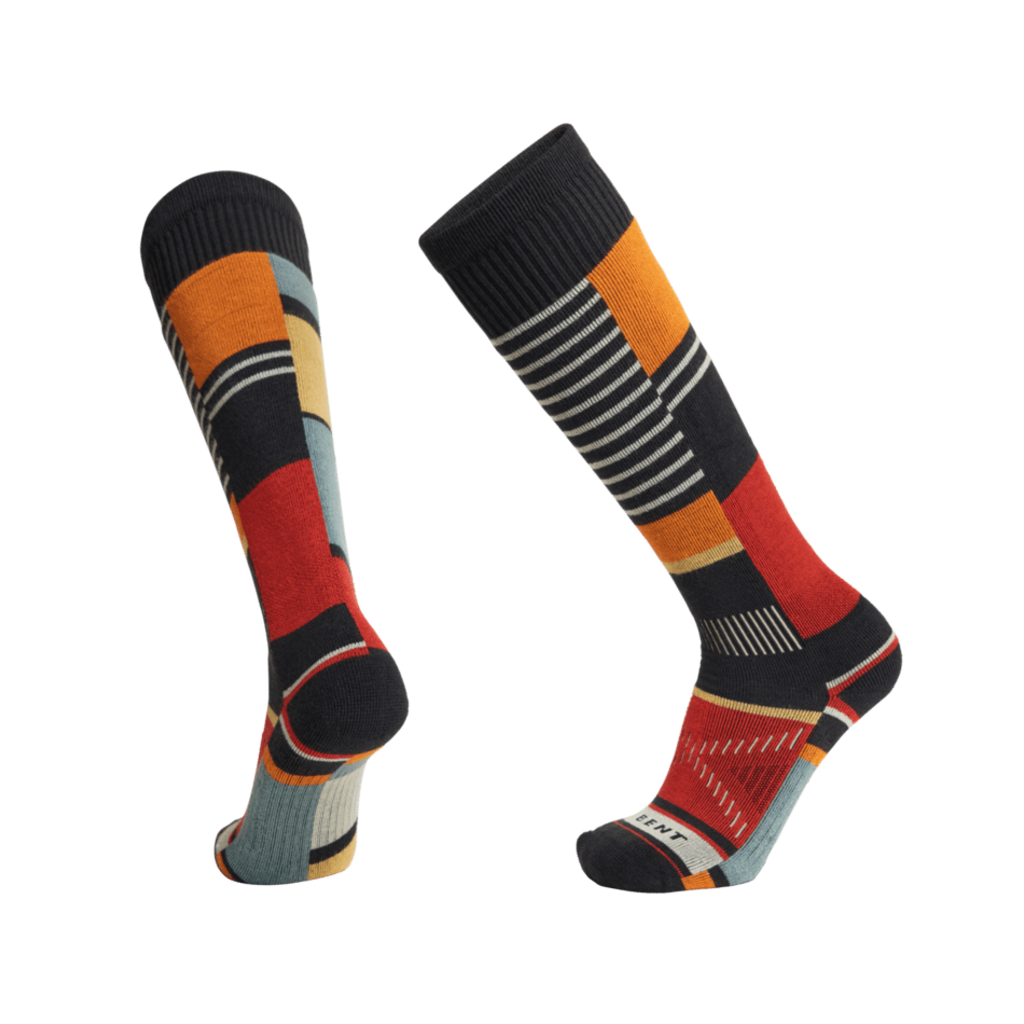Le Bent Oaken Full Cushion Sock Molten Lava