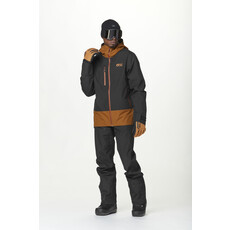 Picture BROADER 3L JKT (2025) Black/Chocolate