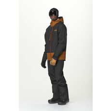 Picture BROADER 3L JKT (2025) Black/Chocolate