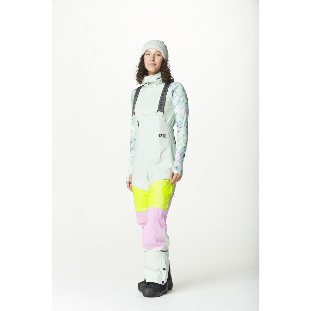 Picture ELWY BIB PANTS (2025) Silt Green/Orchid