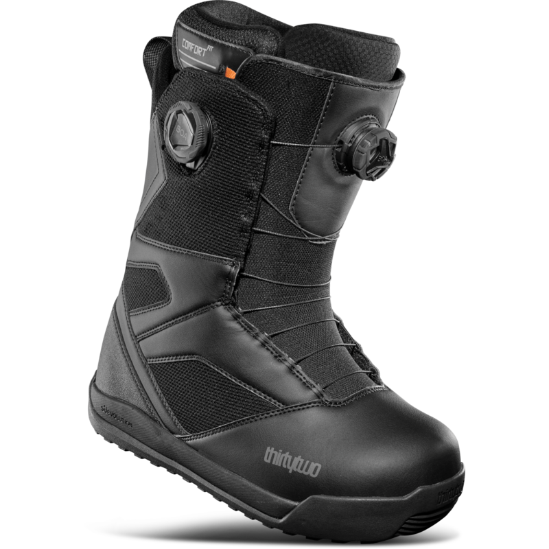 thirtytwo STW DOUBLE BOA (2025) BLACK/CHARCOAL
