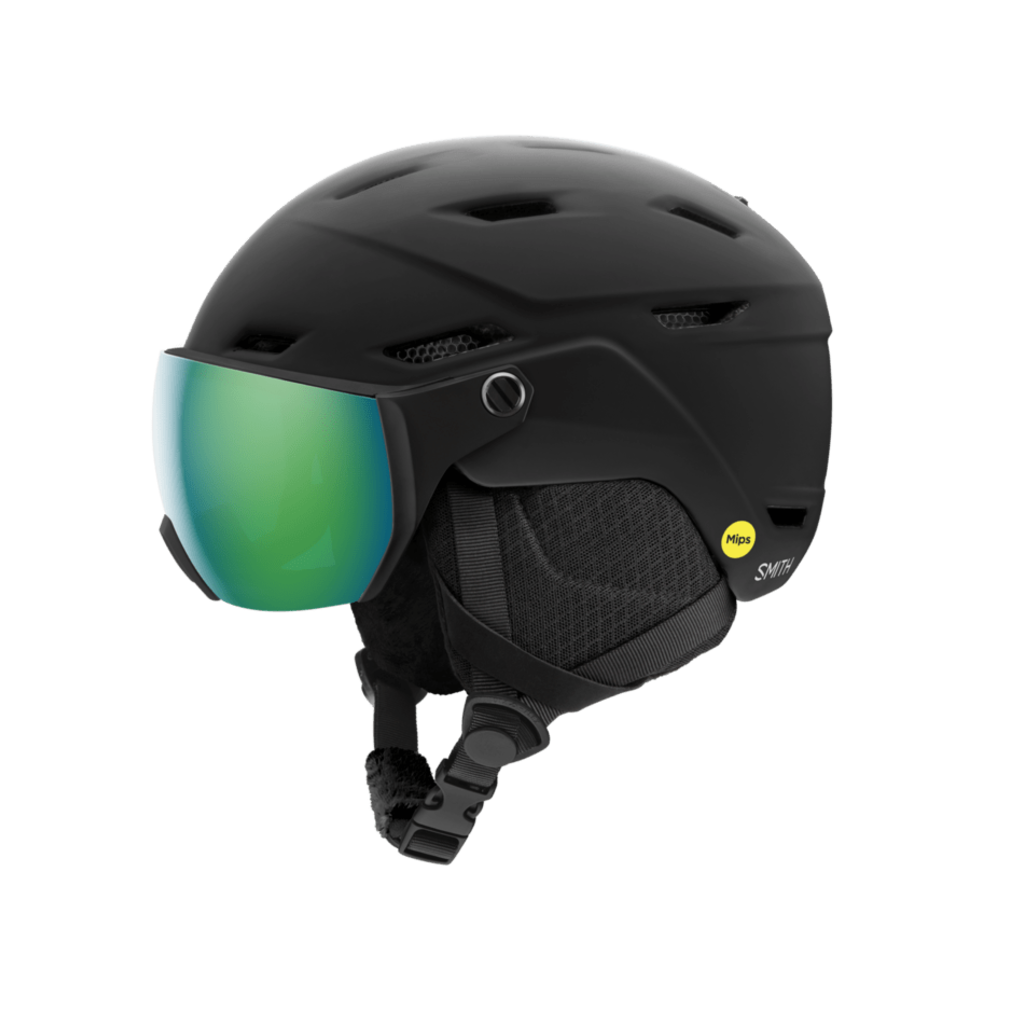 Smith Survey Jr. MIPS (2025) Matte Black/Green Mirror