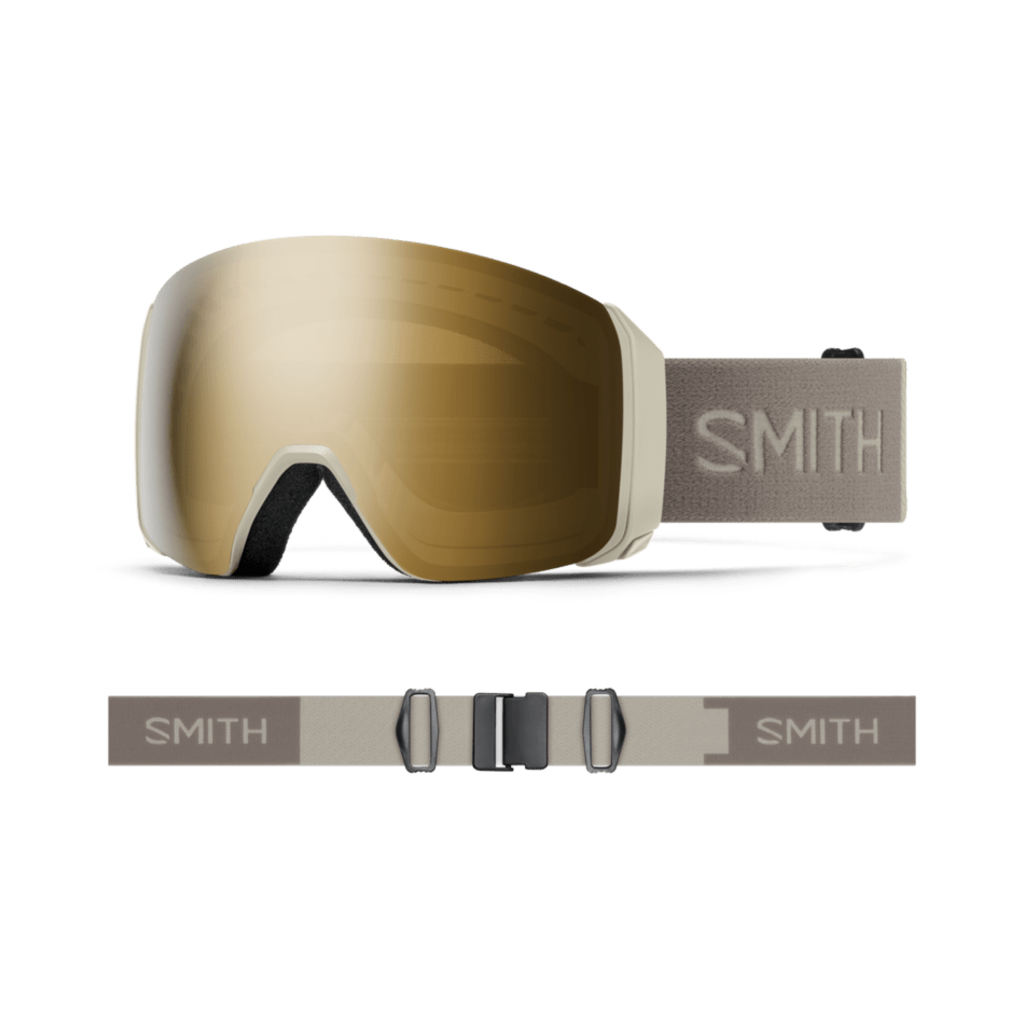 Smith 4D Mag XL (2025) Chalk | ChromaPop Sun Black Gold Mirror