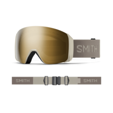Smith 4D Mag XL (2025) Chalk | ChromaPop Sun Black Gold Mirror