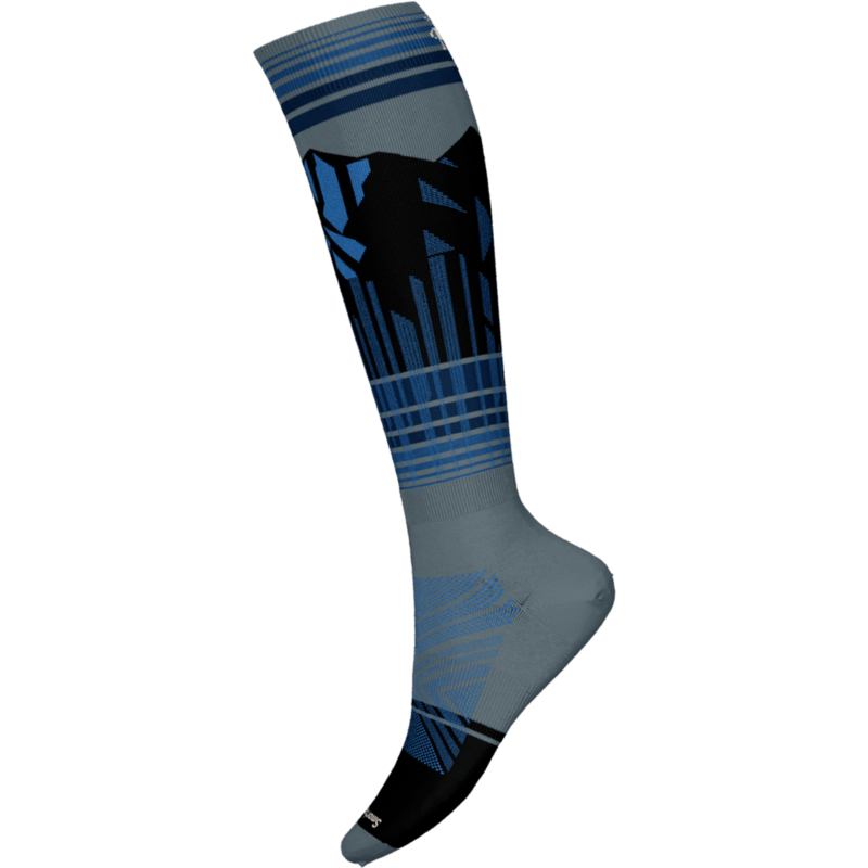 Smartwool Ski Targeted Cushion Summit Shot OTC Pewter Blue