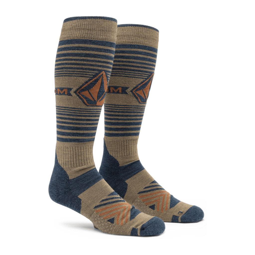 Volcom HORIZON WOOL BLEND OTC SOCK Brown