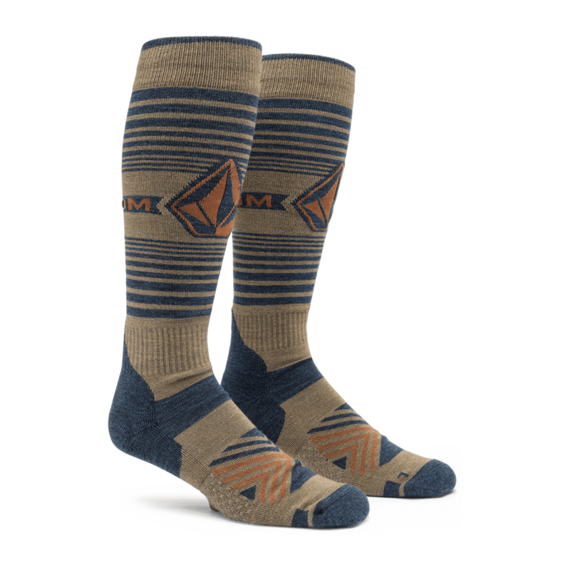 Volcom HORIZON WOOL BLEND OTC SOCK Brown