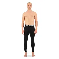 Mons Royale Mens Cascade Legging Logo Black