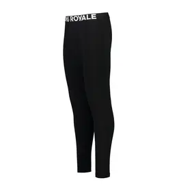 Mons Royale Mens Cascade Legging Logo Black