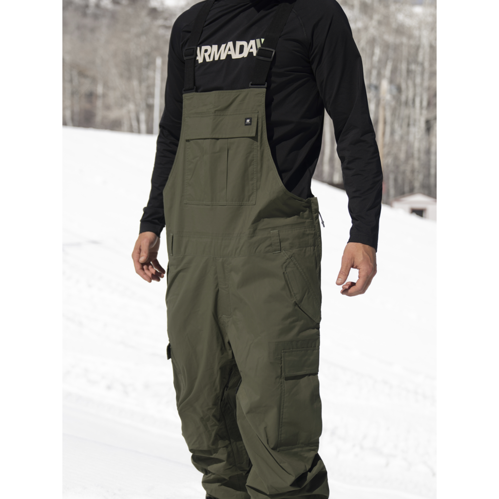 Armada Sumpter 2L Bib (2025) Olive - Station Ski & Ride Armada Sumpter 2L Bib (2025) Olive - Station Ski & Ride