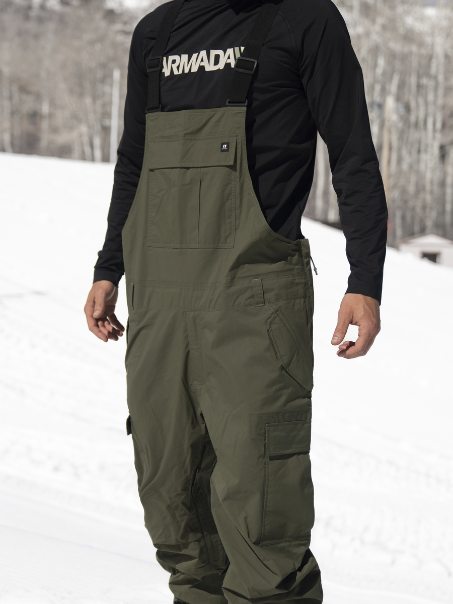 Armada Sumpter 2L Bib (2025) Olive - Station Ski & Ride Armada Sumpter 2L Bib (2025) Olive - Station Ski & Ride