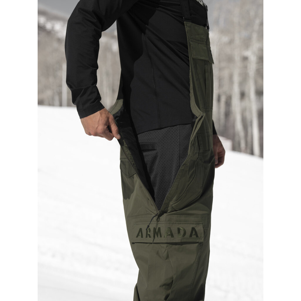 Armada Sumpter 2L Bib (2025) Olive - Station Ski & Ride Armada Sumpter 2L Bib (2025) Olive - Station Ski & Ride
