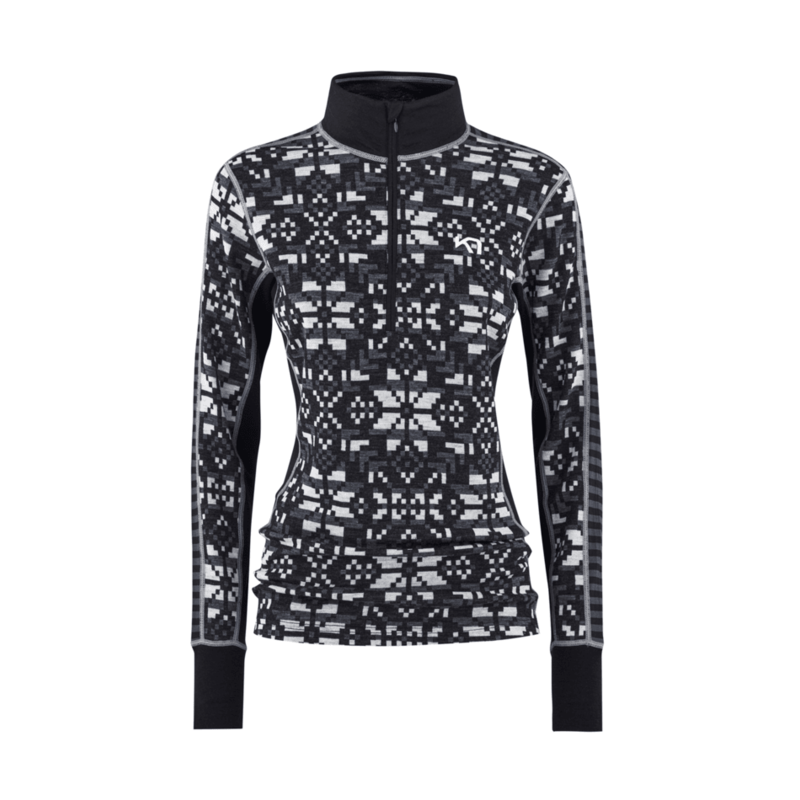 Kari Traa Else Half Zip Black