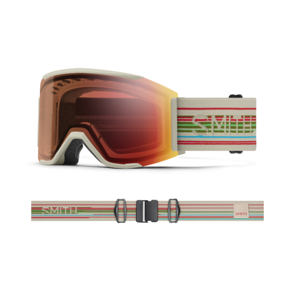 Smith Squad Mag (2025) Chalk Straightline | ChromaPop Pro Photochromic Red Mirror