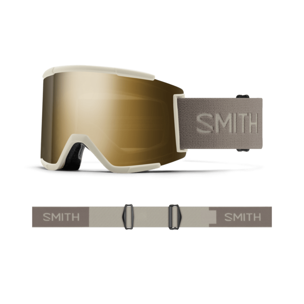 Smith Squad XL (2025) Chalk | ChromaPop Sun Black Gold Mirror