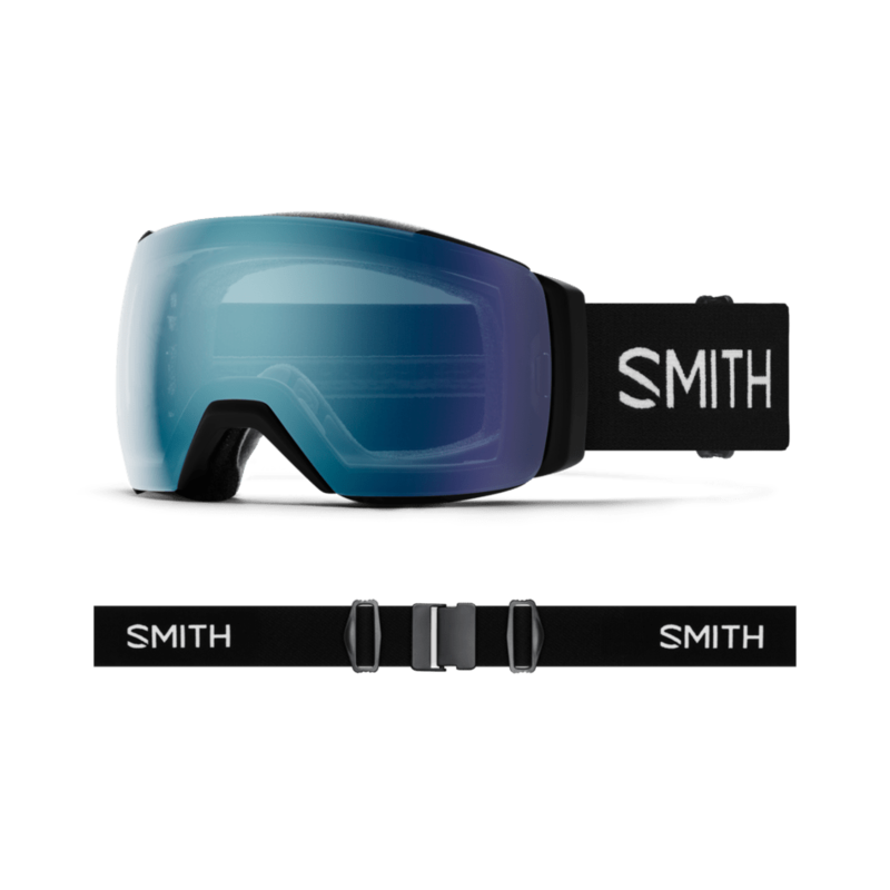 Smith I/O Mag XL (2025) Black | ChromaPop Everyday Blue Mirror