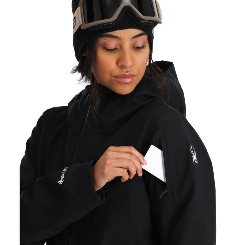 Spyder W VOLT GTX SHELL JACKET (2025) Black