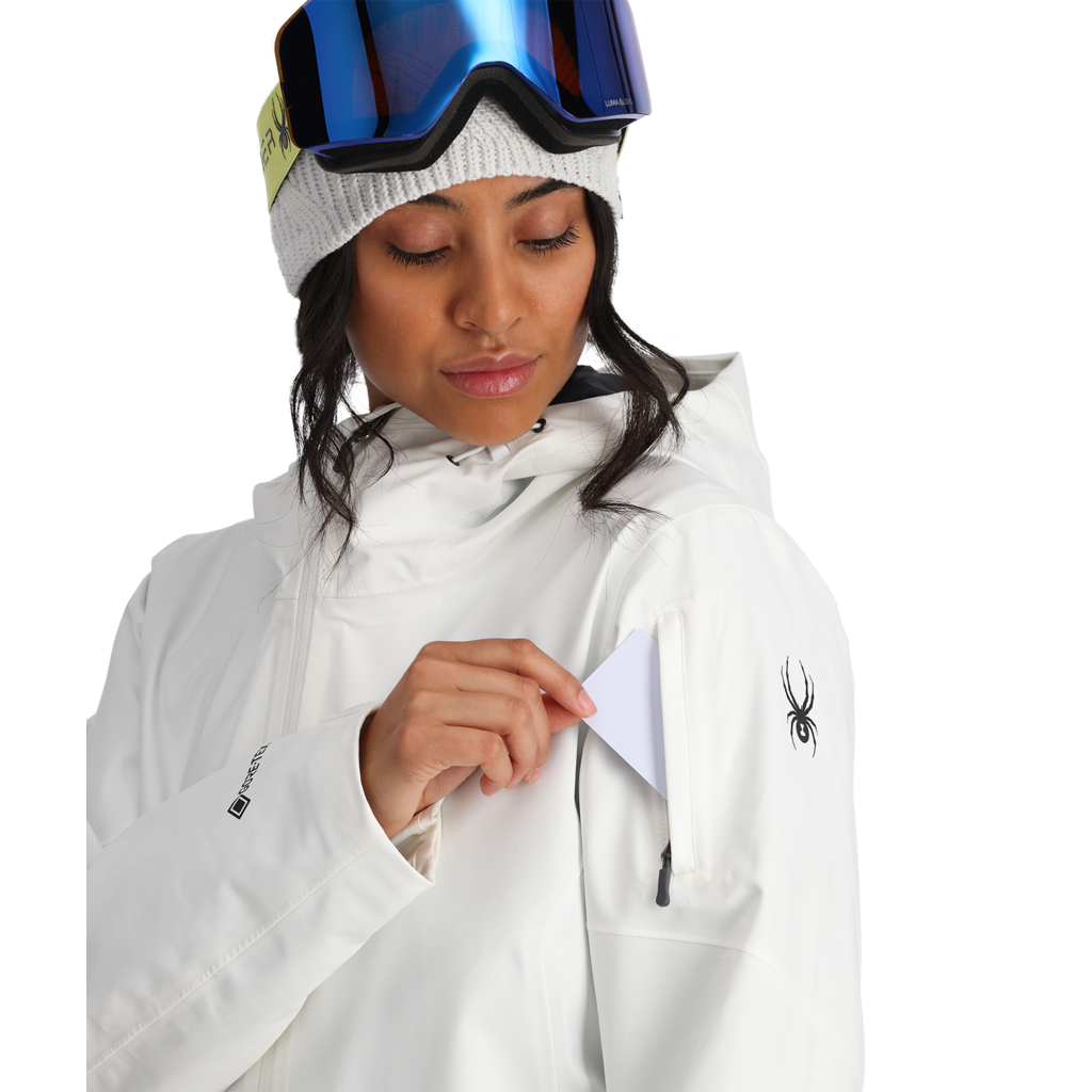 Spyder W VOLT GTX SHELL JACKET (2025) White