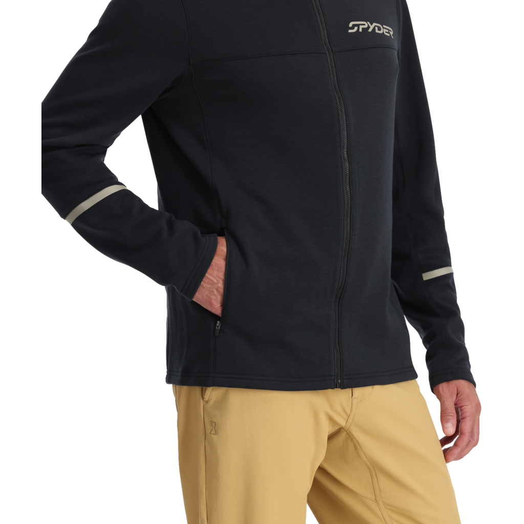 Spyder Speed Fleece Jacket (2025) Black