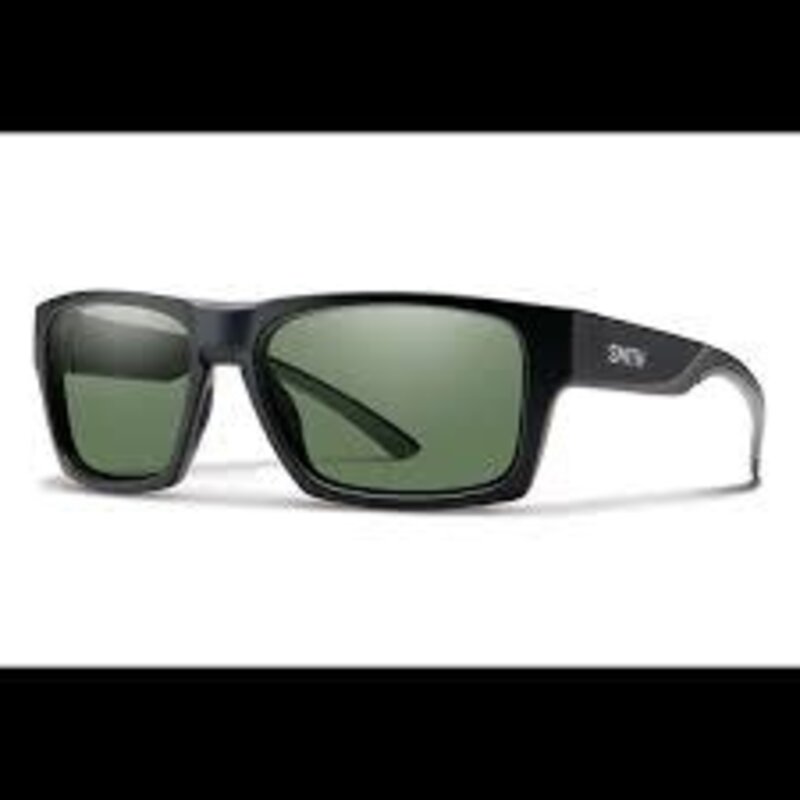 Smith Outlier 2 Matte Black ChromaPop Polarized Gray Green -