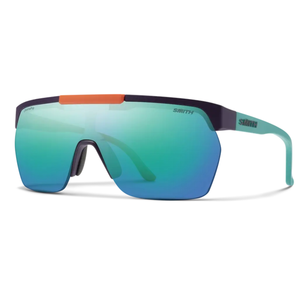 Smith XC Matte Purple / Cinder / Hi Viz / Opal + ChromaPop Opal Mirror Lens