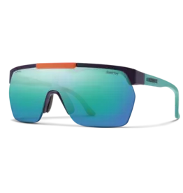 Smith XC Matte Purple / Cinder / Hi Viz / Opal + ChromaPop Opal Mirror Lens