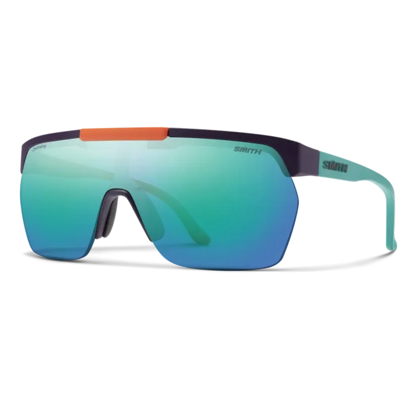 Smith XC Matte Purple / Cinder / Hi Viz / Opal + ChromaPop Opal Mirror Lens