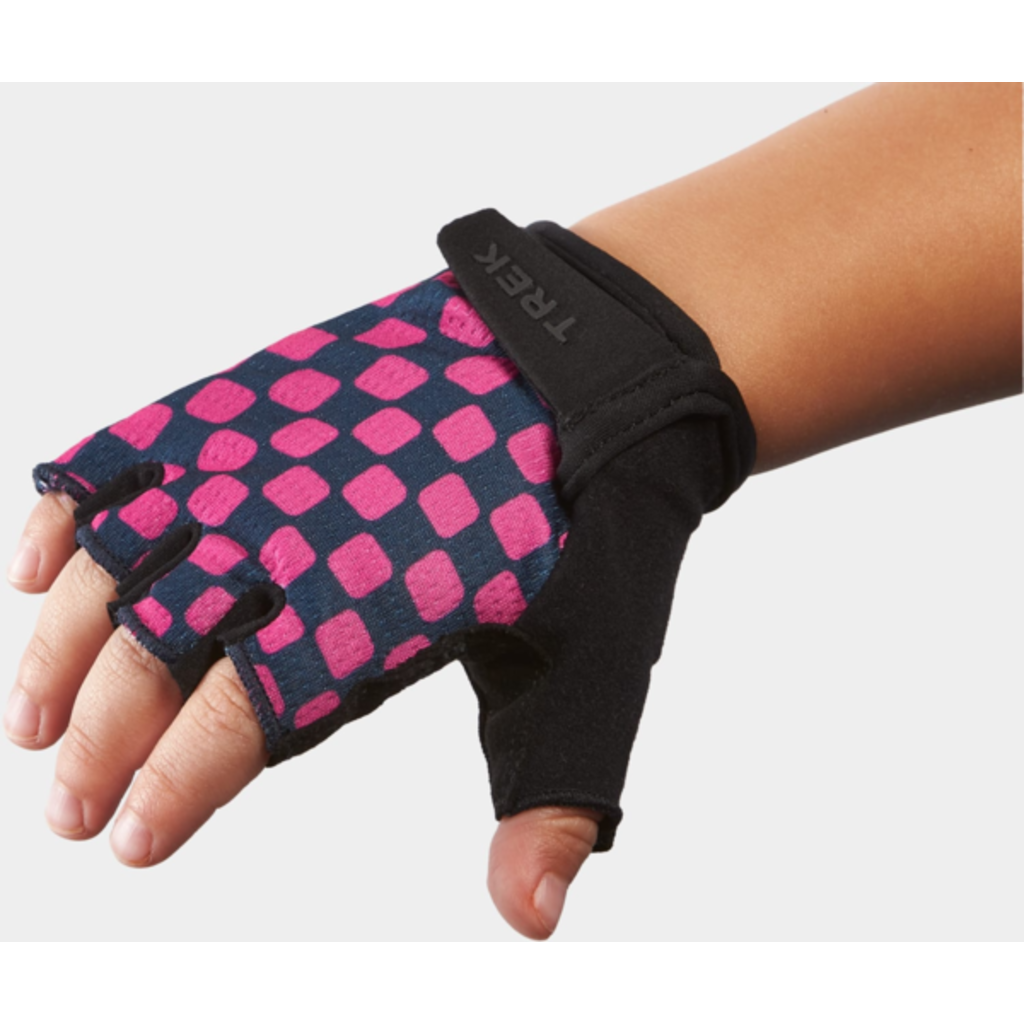 Trek Unisex Bike Glove Pink