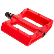 EVO Tenpoint Platform Pedals  Red, Pair