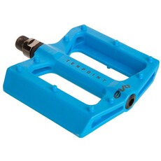 EVO Tenpoint, Platform Pedals, Turquoise, Pair