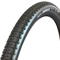 Maxxis Rambler, Gravel Tire, 700x45C, Folding, Tubeless Ready, HYPR-X, EXO, 120TPI, Black