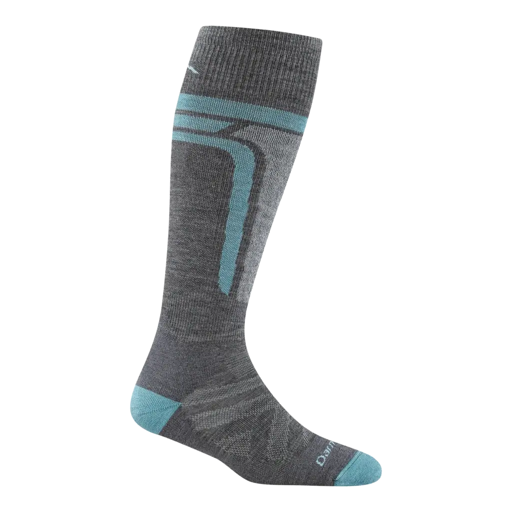 Darn Tough EDGE OTC MIDWEIGHT CUSHION PADDED SHIN Charcoal