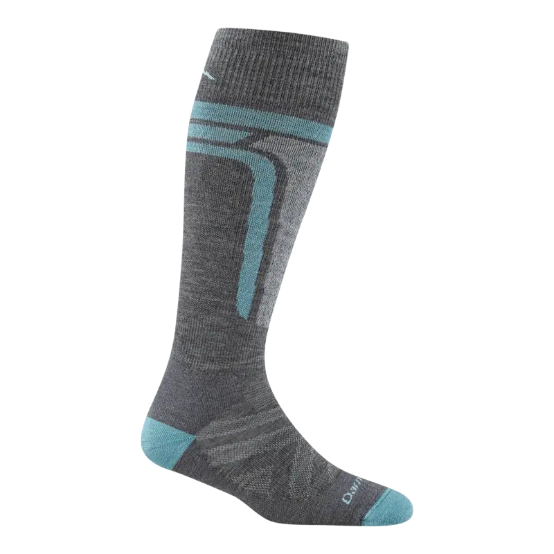 Darn Tough EDGE OTC MIDWEIGHT CUSHION PADDED SHIN Charcoal