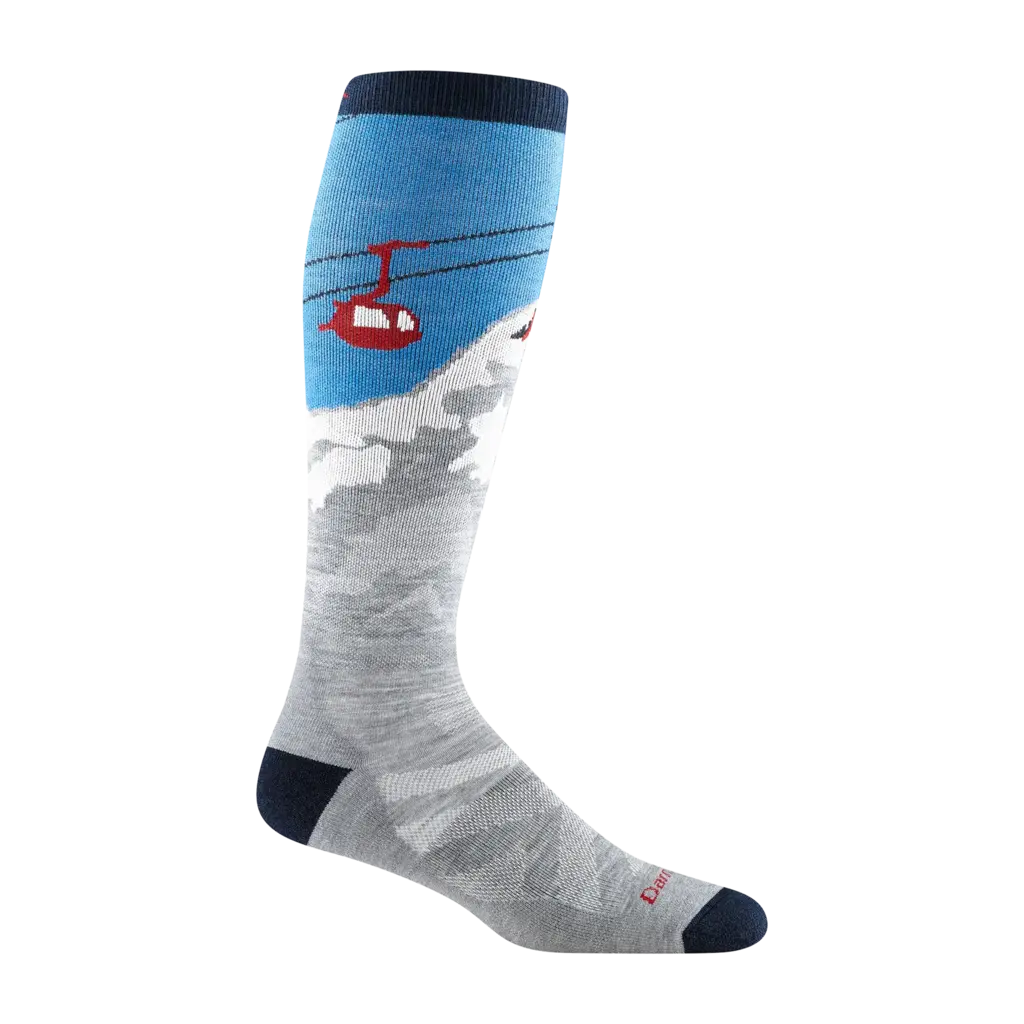 Darn Tough HEADY YETI OTC MIDWEIGHT CUSHION Grey