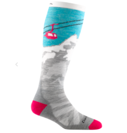 Yeti OTC Midweight  Cushion Aqua Ski/Snowboard Sock