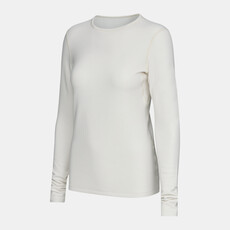 Le Bent Heavyweight Antarctic Grid Fleece Crew Pearl