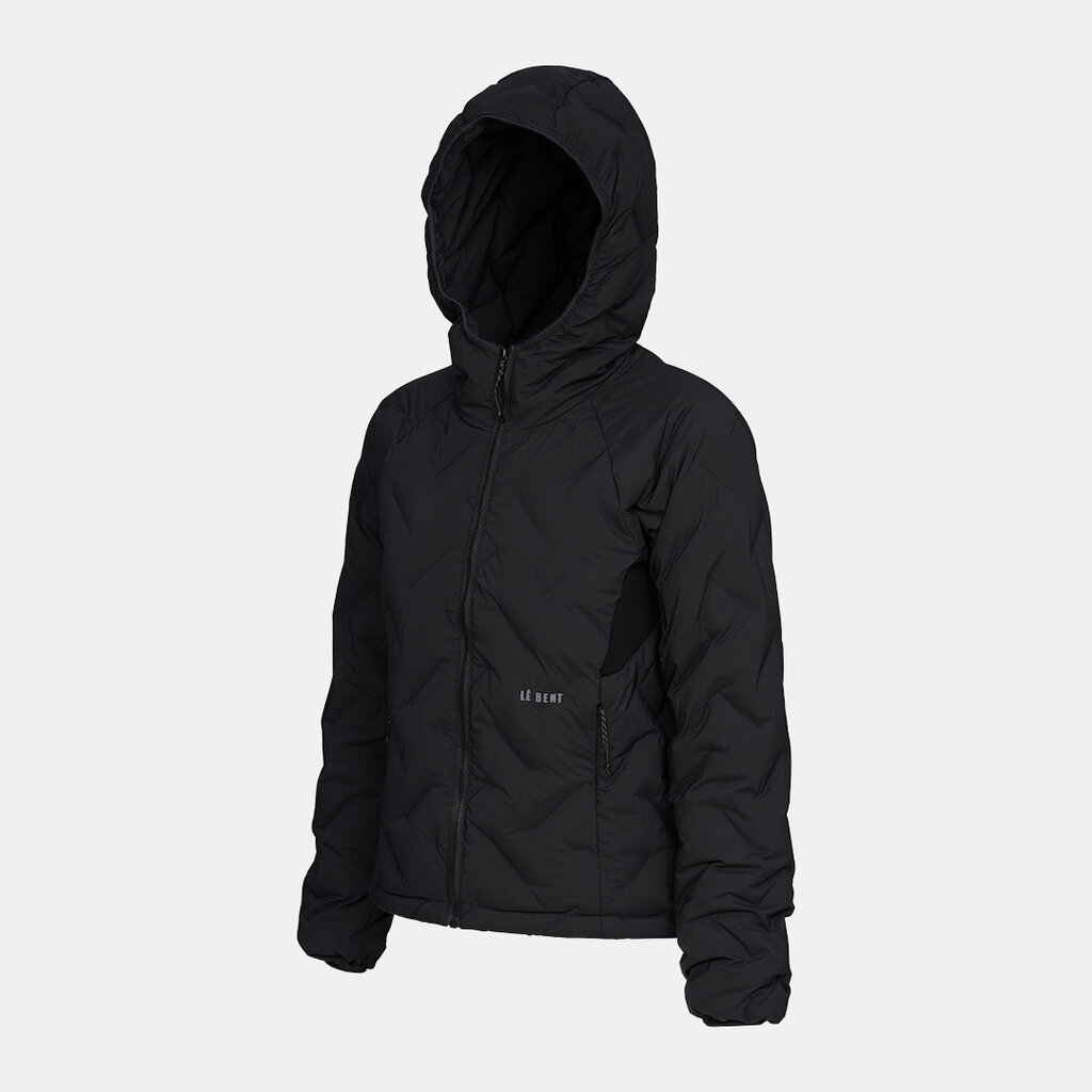 Le Bent W's Genepi Down Hooded Jacket Black