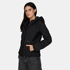 Le Bent W's Genepi Down Hooded Jacket Black