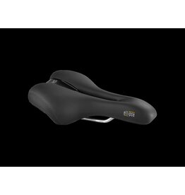 Selle Royal Ellipse Moderate Unisex Bike Saddle, Black 280mm x 180mm