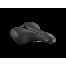 Selle Royal Ellipse Relaxed Unisex Bike Saddle, Black 260mm x 225mm