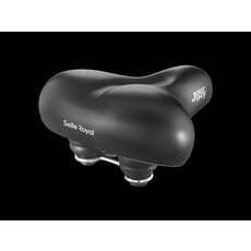 Selle Royal Journey Cruiser Relaxed Unisex Bike Saddle, Black 275mm x 180mm