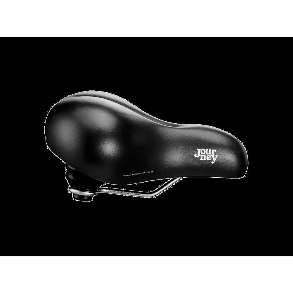 Selle Royal Journey Cruiser Relaxed Unisex Bike Saddle, Black 275mm x 180mm