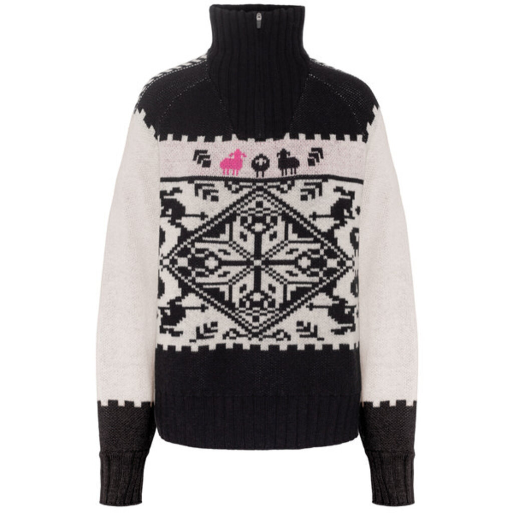 Kari Traa SAGA KNIT SWEATER (2026) Natural White