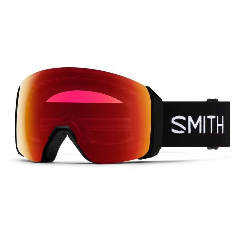Smith 4D Mag XL LBF Black|ChromaPop Photochromic Red Mirror