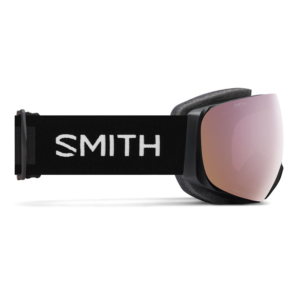 Smith I/O MAG S Black|ChromaPop Everyday Rose Gold Mirror