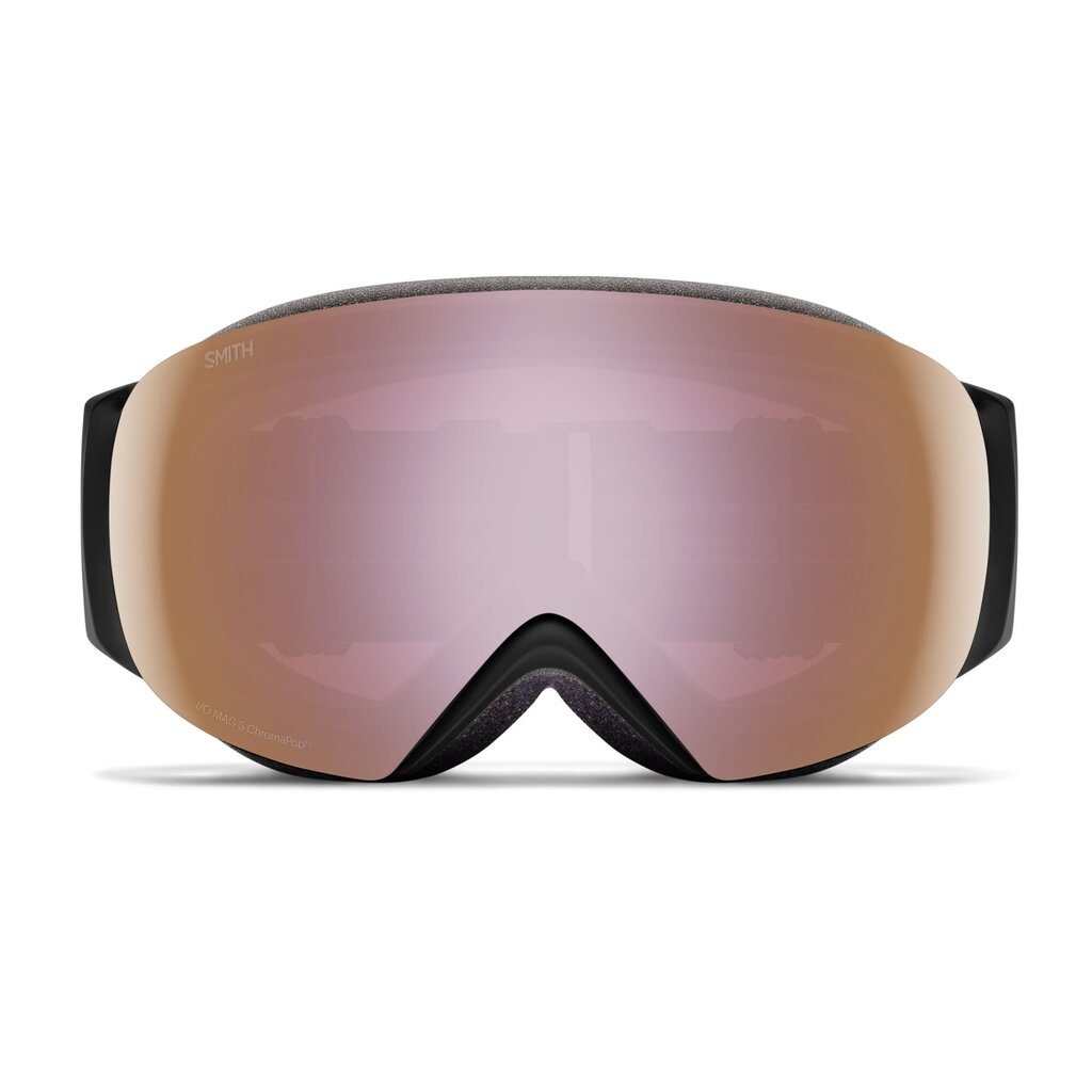 Smith I/O MAG S Black|ChromaPop Everyday Rose Gold Mirror