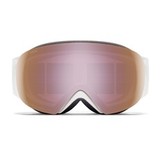 Smith I/O MAG S White Chunky Knit|ChromaPop Everyday Rose Gold Mirror