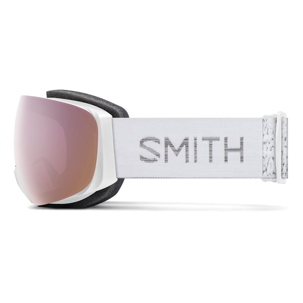 Smith I/O MAG S White Chunky Knit|ChromaPop Everyday Rose Gold Mirror