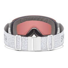 Smith I/O MAG S White Chunky Knit|ChromaPop Everyday Rose Gold Mirror
