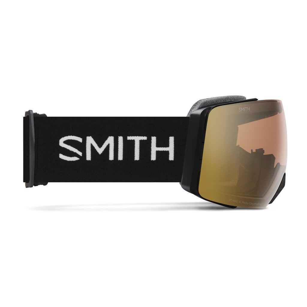 Smith I/O MAG XL Black|ChromaPop Pro Photochromic  Gold Mirror